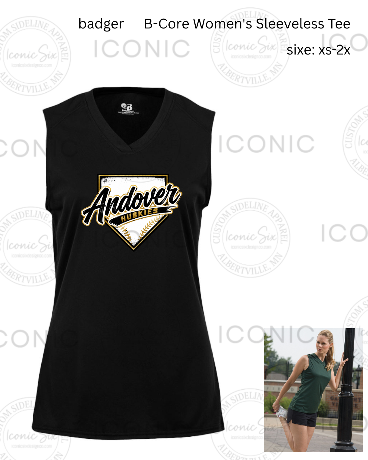 Andover Sleeveless Tee