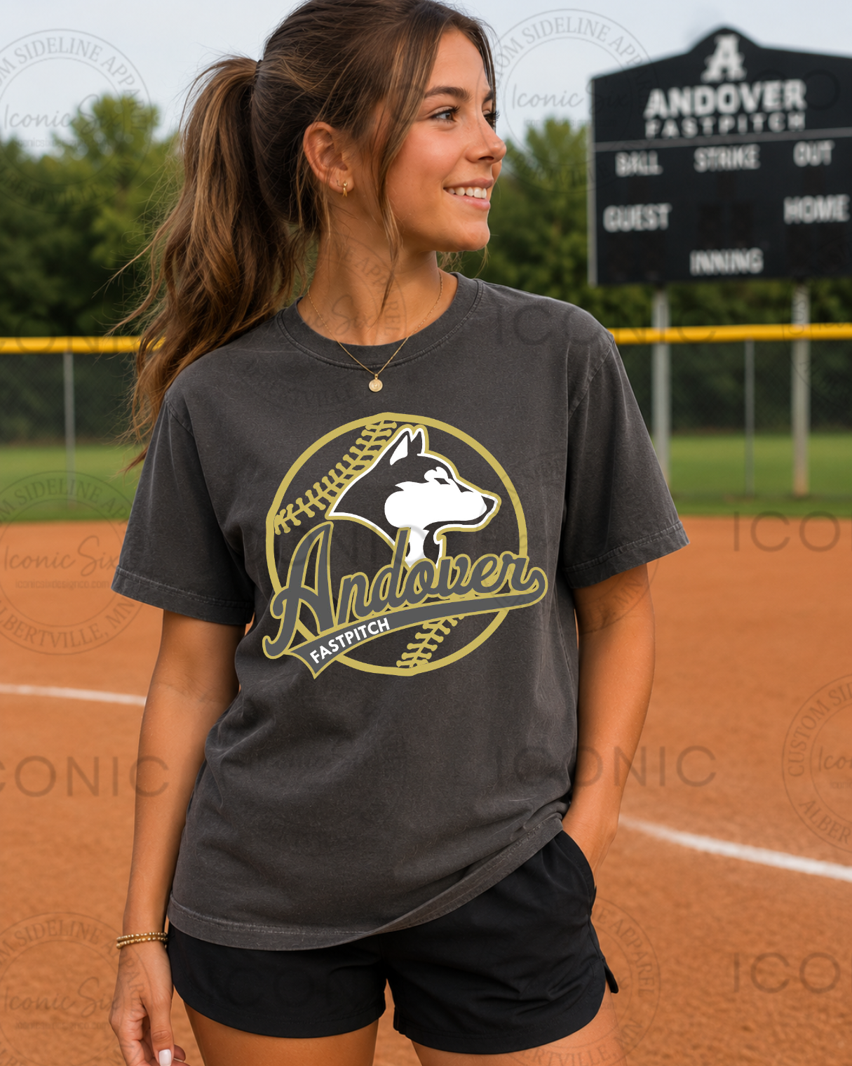 Andover Fastpitch Tee